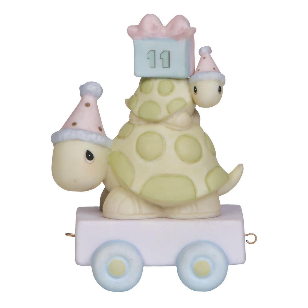Precious Moments® It's Your Birthday Turtle Pair Figurine, Age 11