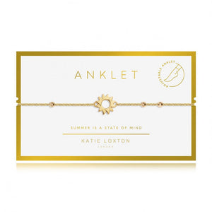 Anklet- Gold Sun