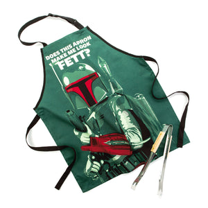 Boba Fett™ Apron and Tong Set