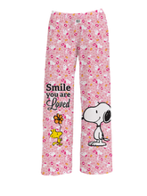 Load image into Gallery viewer, Snoopy Smile You Are Loved Pajama Pants
