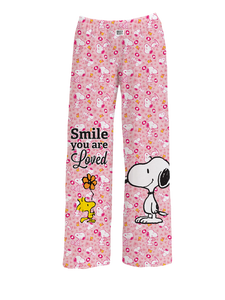 Snoopy Smile You Are Loved Pajama Pants