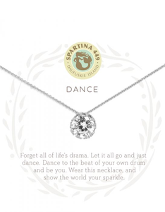Spartina - Sea La Vie Dance Silver Necklace (18" Chain)