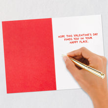 Load image into Gallery viewer, Your Happy Place Funny Valentine's Day Card
