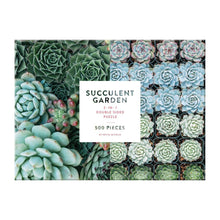 Load image into Gallery viewer, Succulent Garden Double Sided 500 Piece Jigsaw Puzzle
