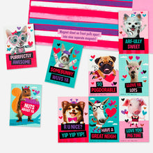 Load image into Gallery viewer, Warm and Fuzzy Valentine&#39;s Day Card With Magnets
