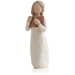 Willow Tree® Love of Learning Book Girl Figurine