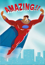 Load image into Gallery viewer, UNICEF Amazing Super Hero Father&#39;s Day Card
