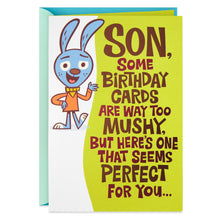 Load image into Gallery viewer, Love Fist Bump Funny Pop Up Birthday Card for Son
