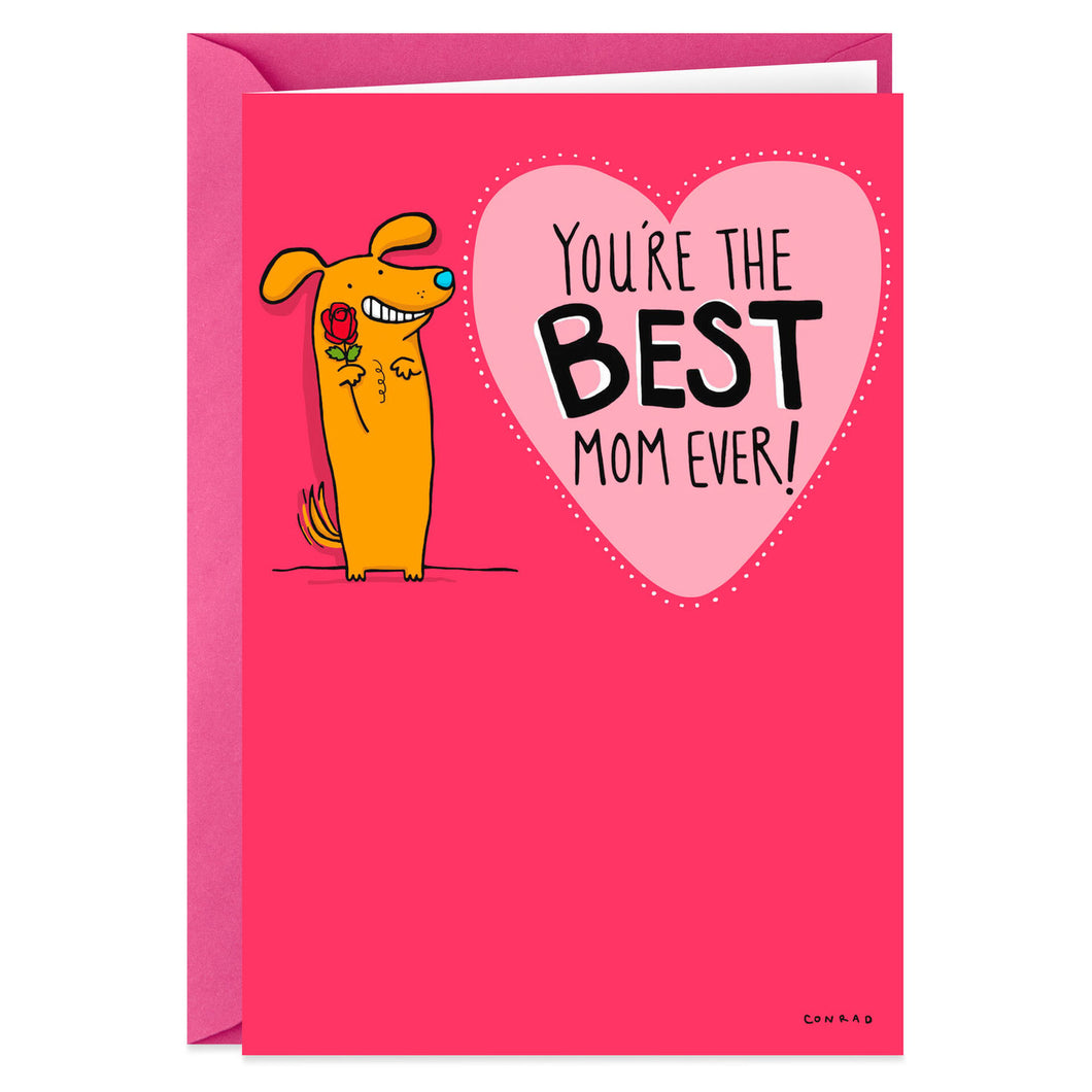 Best Mom Ever Valentine's Day Card