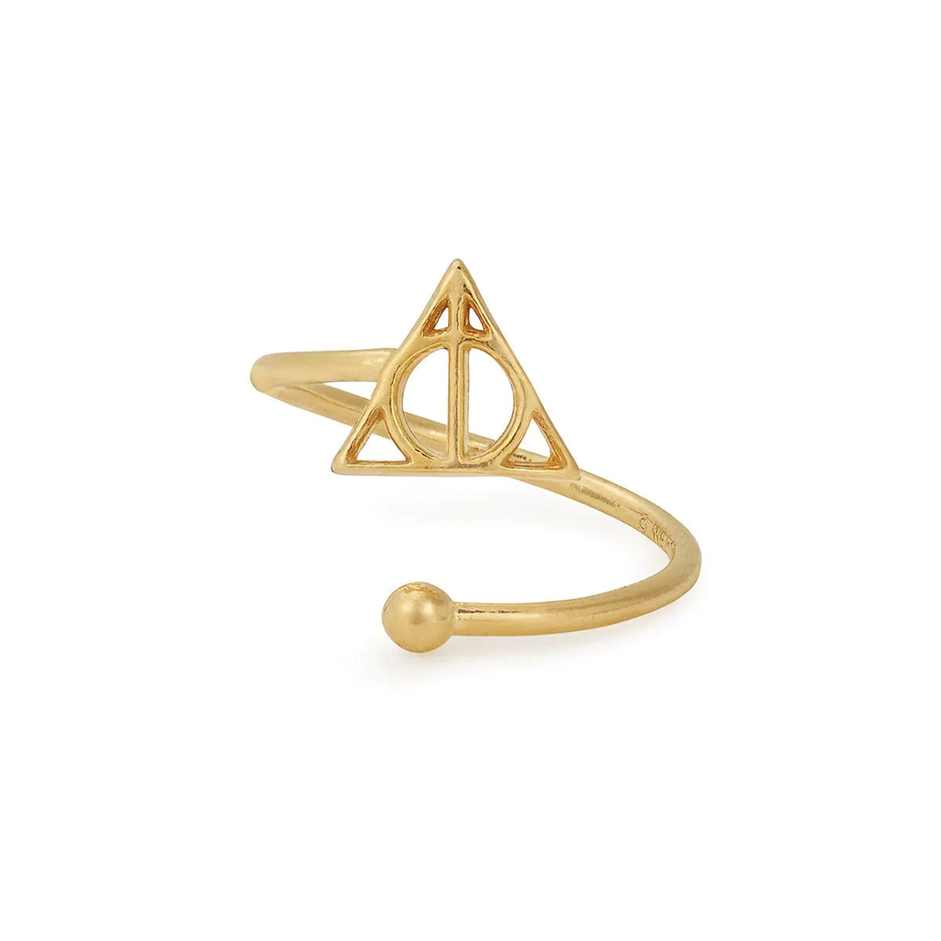 Harry Potter™ Deathly Hallows Ring Wrap Adjustable