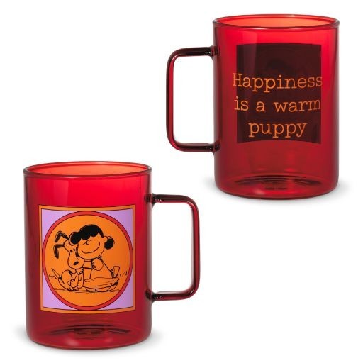 Happiness is a warm puppy mug