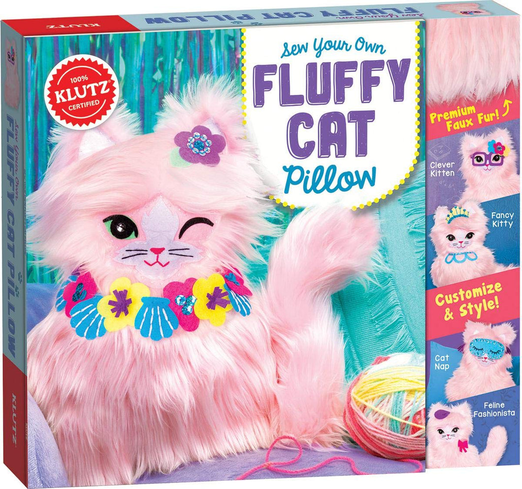 Sew Your own Fluffy Cat Pillow