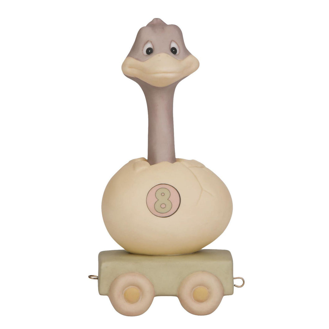 Precious Moments® Isn't Eight Just Great Hatching Ostrich Figurine, Age 8