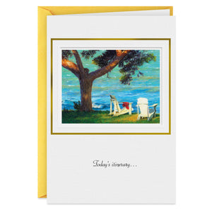 Ocean View Retirement Card