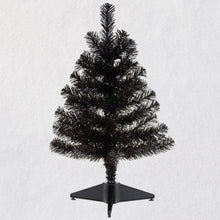 Load image into Gallery viewer, Miniature Keepsake Ornament Black Christmas Tree, 18&quot;
