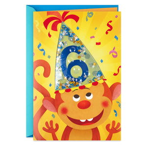 Go Bananas 6th Birthday Card