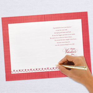 Together Forever Valentine's Day Card for Wife