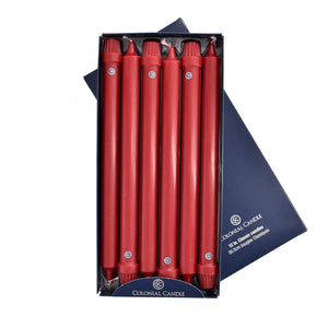 Red Taper Candle- Various sizes avail.