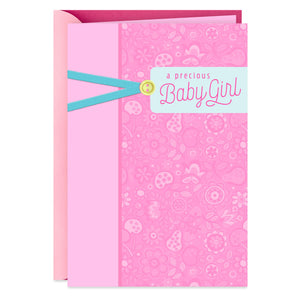 Your Brand New Blessing New Baby Girl Card