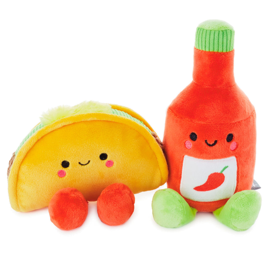 Better Together Taco and Hot Sauce Magnetic Plush, 5