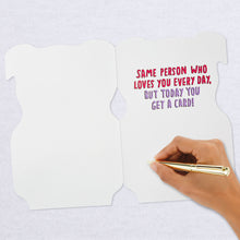 Load image into Gallery viewer, Bulldog Guess Who Loves You Funny Love Card
