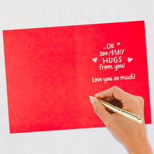 Load image into Gallery viewer, Valentines and Hugs Valentine's Day Card for Granddaughter
