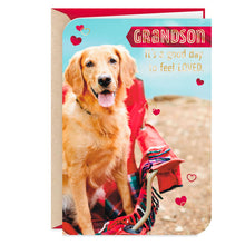 Load image into Gallery viewer, The Great Guy You Are Valentine's Day Card for Grandson
