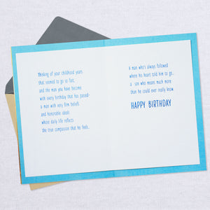 You Follow Your Heart Birthday Card for Son