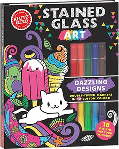 Stained Glass Art Activity Book